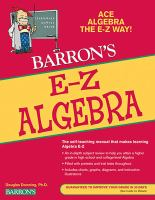 Barron_s_E-Z_algebra