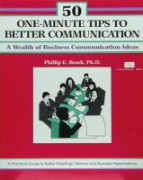 50_one-minute_tips_for_better_communication