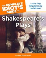 The_complete_idiot_s_guide_to_Shakespeare_s_plays