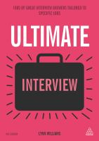 Ultimate interview