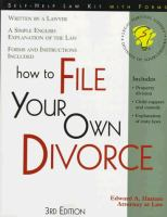 How_to_file_your_own_divorce