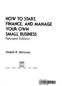 How_to_start__finance__and_manage_your_own_small_business